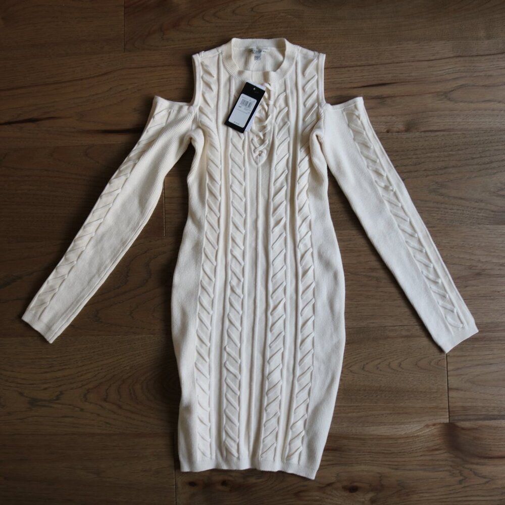 Guess Laced Rib Mix Allison Dress - Picture 3 of 3